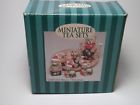 008246484851 Unbranded Resin Miniature Christmas Tea Set Pieces With