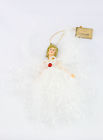 0092001094836 Amglo January Garnet Birthstone Angel Hanging Ornament