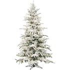 013964860252 Unbranded Mountain Pine White Artificial Christmas Tree With