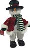 017816380141 Sterling Animated Singing Snowman Figurine Holiday Decor Winter