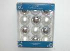 024762520118 Jaclyn Smith New Nib Christmas Ornament Round Glass