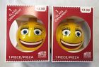 024762649444 Unbranded Two Emoji Glass Christmas Collectible