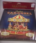 025096800129 Caspari Christmas Carousel 3d