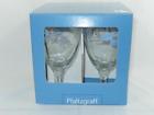 025398451319 Pfaltzgraff Winterfrost Iced Beverage Goblets Set Of In