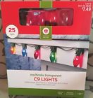 028208192501 Target Multi Colored Transparent Indoor Or Outdoor Light