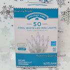 029944534723 Holiday Time Led Cool White Mini Lights Christmas