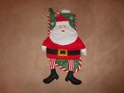 030075579002 Holiday Time New Santa Christmas Stocking