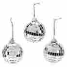 0311 Fun Express Christmas Tree Ornaments Lot Of 12 Silver Mirror Disco Balls Holiday Wholesale 0311917076546