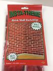034689202080 Beistle New Red Brick Wall Backdrop Mural Christmas