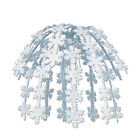 034689507208 Beistle Snowflake Cascade Pack Of