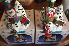 039934423524 Santas Best North Pole Snowmen Stocking Holders Heavy