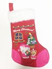 039937552207 Hello Kitty Vintage Christmas Xmas Hanging Stocking Large