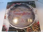 044117122422 Crystal Clear Studios Winter Estates Round Christmas Platter