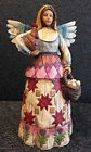 108918 045544733984 Jim Shore Angel Of Faithfulness With Chicken Eggs