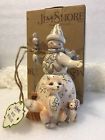 4053698 045544874670 Jim Shore Flurry Of Friends White Woodland Snowman