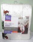 047596672204 Better Homes Gardens Heritage Christmas Tablecloth Stag Deer