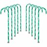 048518276593 Gagalife Christmas Candy Cane Pathway Markers Total Lenghth