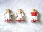 051053105709 Angel Ceramic Ornaments Mr Christmas Set Of Nib