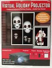 051053612825 New Remote Virtual Holiday Halloween Projector Kit Animated