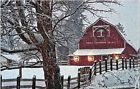 058445446075 Christmas Traditions Pk Douglass Wall Plaque Farm Print