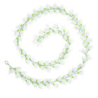 060d86407553419998563e477d627ec2 The Holiday Aisle Deluxe Magnolia Blossom Flower Garland 192461998627
