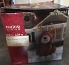 0670234 Gemmy Christmas Ft Lighted Dog In Reindeer Costume Airblown Inflatable