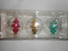 0677392 Holiday Living Count Plastic Multi Color Ornament Set 808412349119