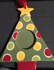 0702170607330 Bagwell Ceramic Ornament Christmas Tree Frame Assortment Each