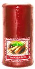 076001144463 New Candle Cinnamon Spice Red Made By