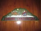 082676730443 Darice Wooden Wall Hanging Christmas Theme New