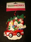 086131119347 Trimmery Ornament Snowmen Riding
