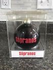 086131810589 Kurt Adler Hbos The Sopranos Black Glass Christmas