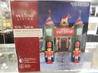 086786152294 Holiday Living New Airblown Toy Shop Archway Inflatable
