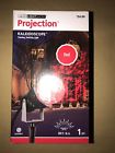 086786358634 Gemmy Lightshow Kaleidoscope Red Projection Stake Holiday Spotlight