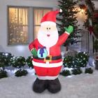 086786394120 Gemmy Foot Tall Led Lighted Inflatable Santa With