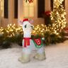 086786875483 Airblown Inflatables Christmas Fa La Llama Ft Lighted