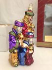 09068893913 Glass Christmas Ornament Wise Men Poland Dillard