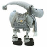 093422180870 Northlight Seasonal Gray Nordic Standing Moose Decorative Christmas