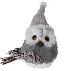 093422745345 Raz Alpine Chic Gray And White Owl With