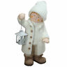 093422859813 Northlight Seasonal Inch Winter Boy In White Tealight