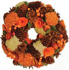 093422864084 Northlight Seasonal Autumn Harvest Hydrangea Pine Cone Artificial