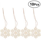 0b1505183vgoc5492 Unbranded Pieces Mini Wooden Snowflake Creative Xmas Tree 192190158699