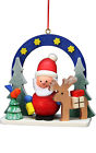 10-0588 Alexander Taron Christian Ulbricht Starry Sky Santa Ornament 821692043188