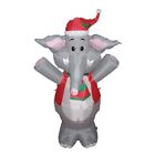 100039  Bzb Goods Lighted Christmas Blow Up Cute Elephant 609728638672