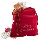 10506 Kangaroo Santa Sack Gift Bag Presents Red Merry 850216008013
