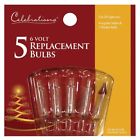 1155-2-71 Celebrations Mini Replacement Bulbs Clear 843518009642