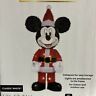 116846 Gemmy Disney Mickey Mouse Lighted Tinsel Yard Sculpture 191245168461