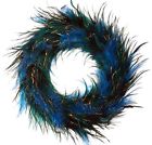 116ms 116m Bcg Feather Wreath Green Wall Door Christmas Holiday Tabletop Home