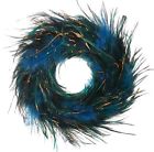 116sz 116s Bcg Feather Wreath Green Wall Door Christmas Holiday Tabletop Home