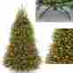 117268 Fir Tree 7.5 Pre Lit Artificial Christmas 750 Clear Lights Stand Realistic Look 725481117268